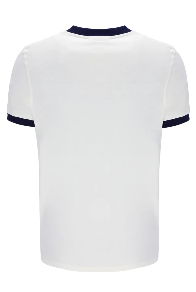 Sergio Tacchini Supermac T-shirt Gardenia / Maritime XXL ONLY LAST ONE-1